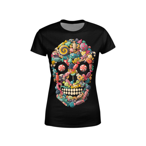 Candy Skull 2 Women’S T-Shirt