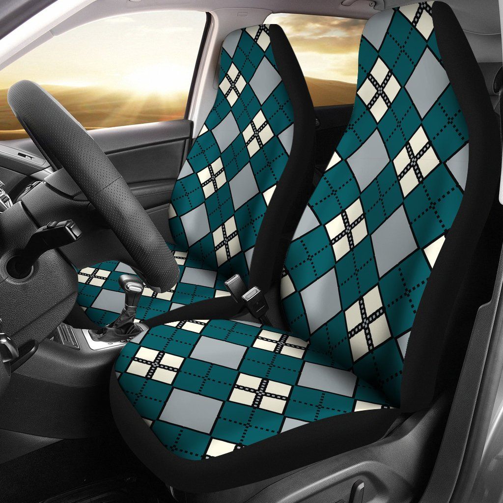 Philadelphia Eagles Fans Car Seat Covers Argyle Eagles Football