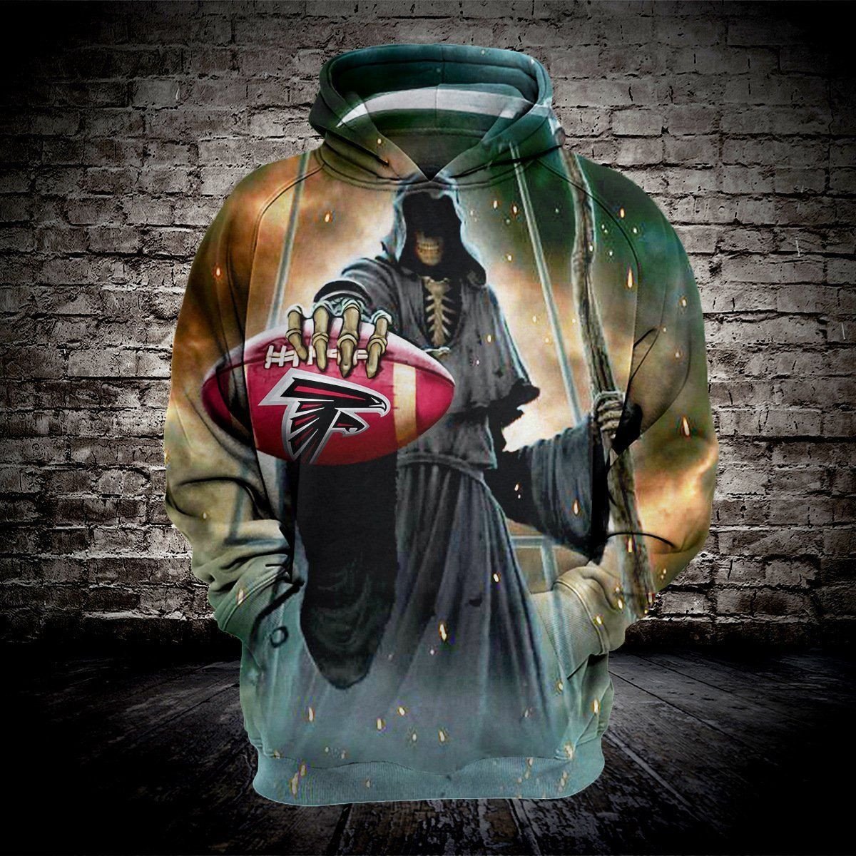 Atlanta Falcons 55 Unisex 3D Hoodie Gift For Fans