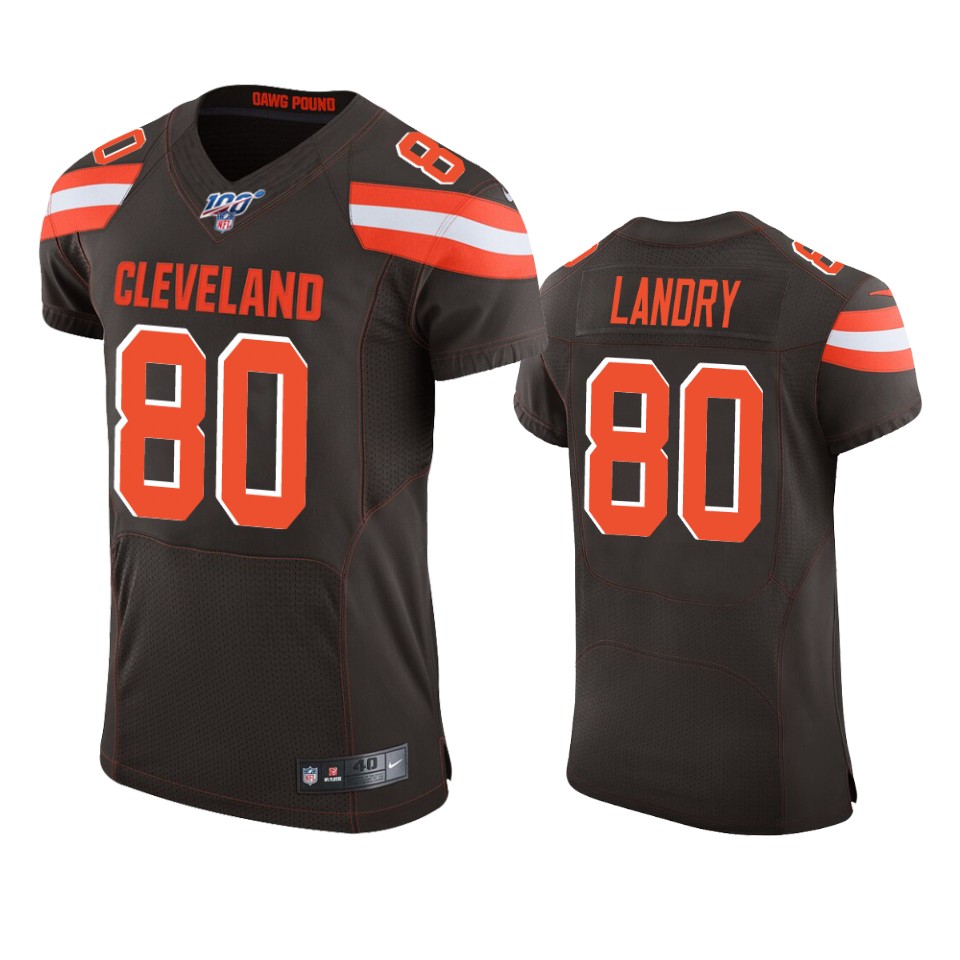 Cleveland Browns Jarvis Landry Brown 100th Season Vapor Elite Jersey