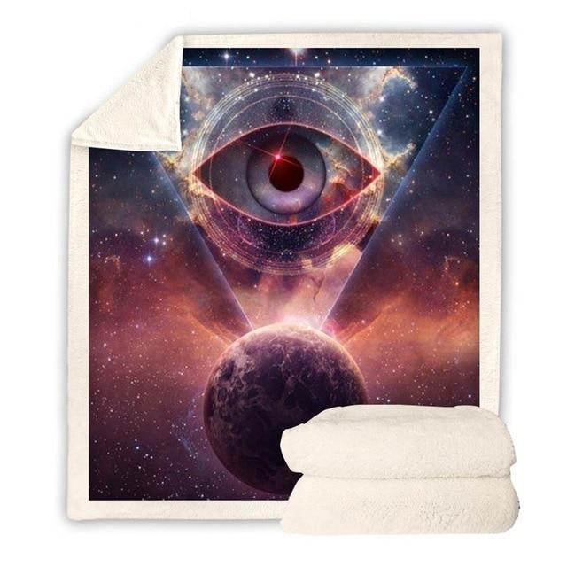 All Seeing Eye Blanket Quilt