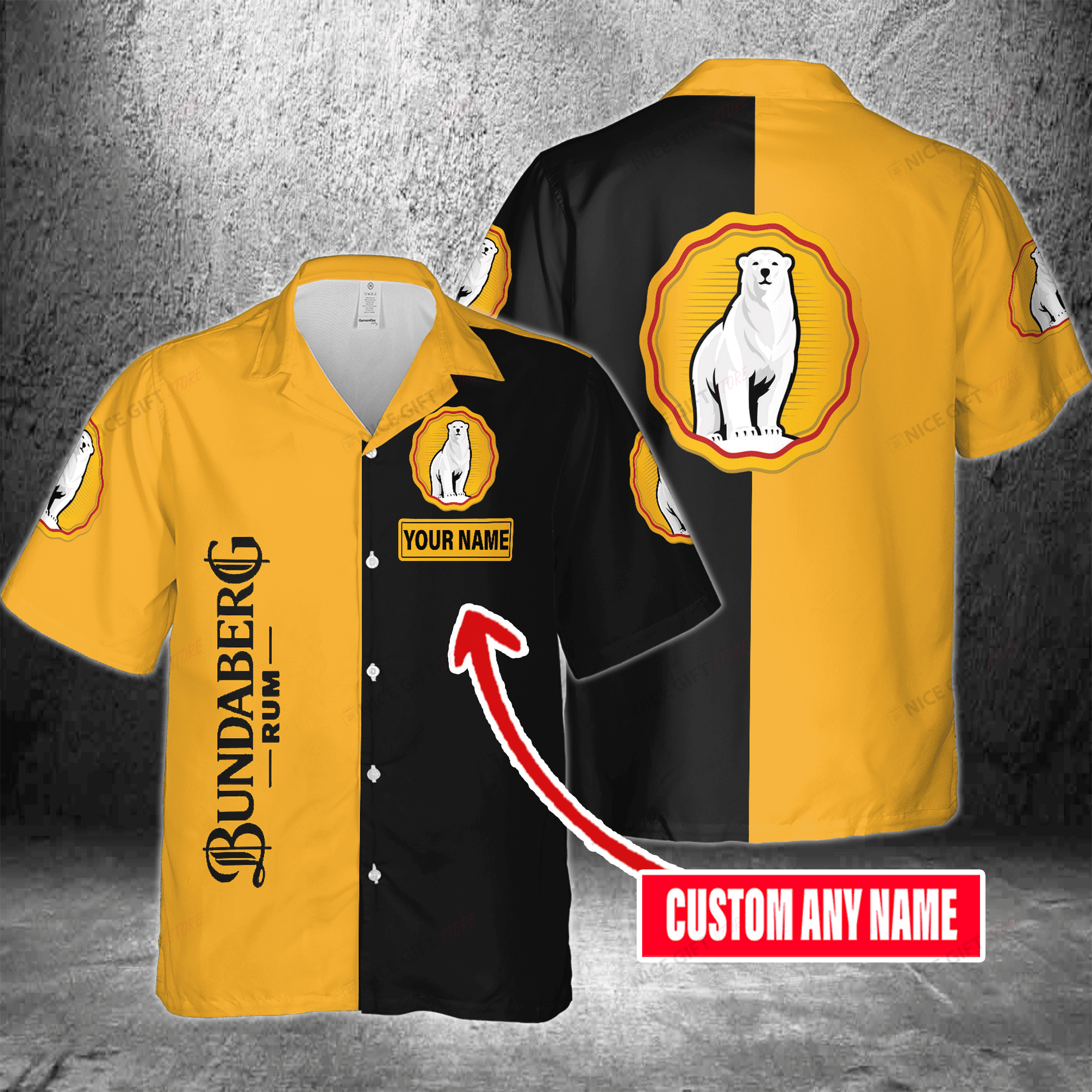 Bundaberg Rum Custom Name Hawaiian Shirt 3Hs-Q1T4