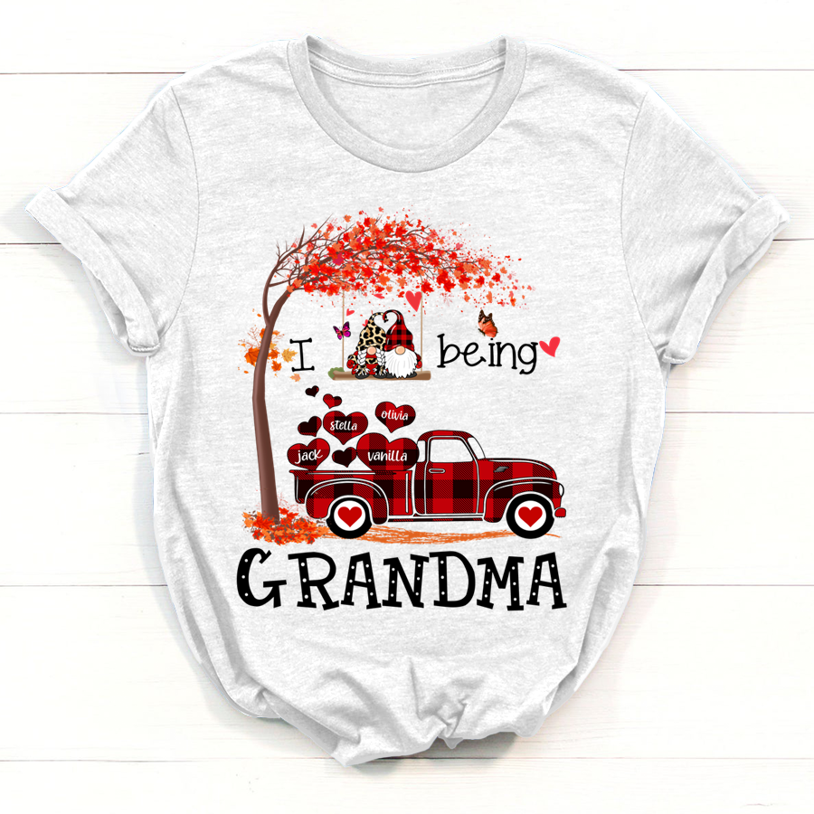 Lovelypod Shirt, I Love Being Grandma Truck Shirt, Valentines Shirts, Valentines Day Shirt