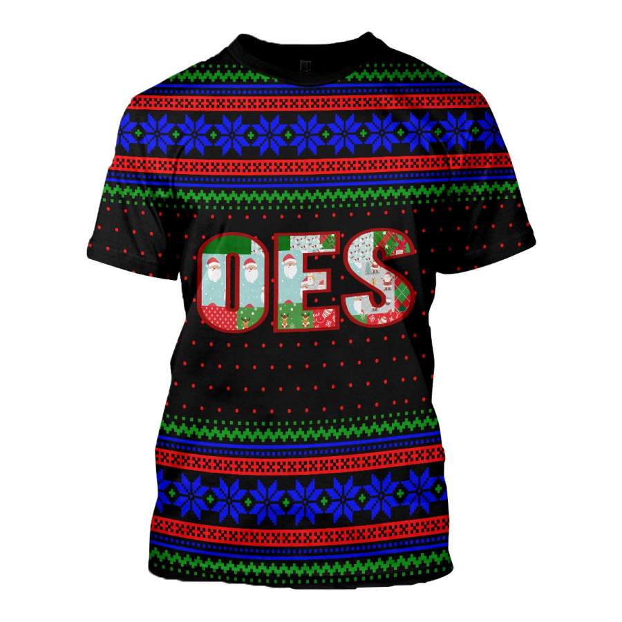 3D ALL OVER OES UGLY SWEATER 16102019