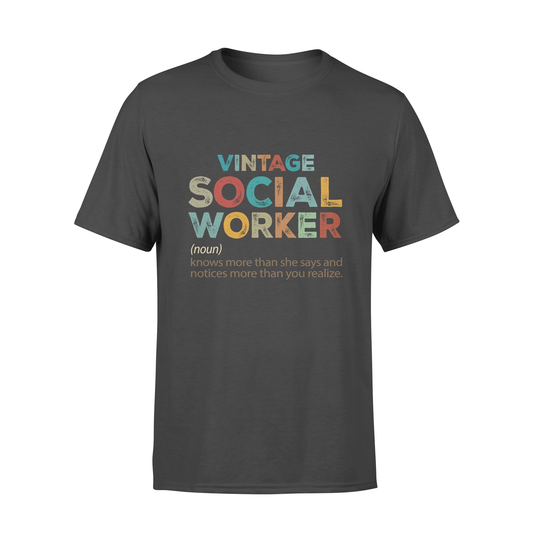 Vintage Social Worker Definition – Premium T-shirt