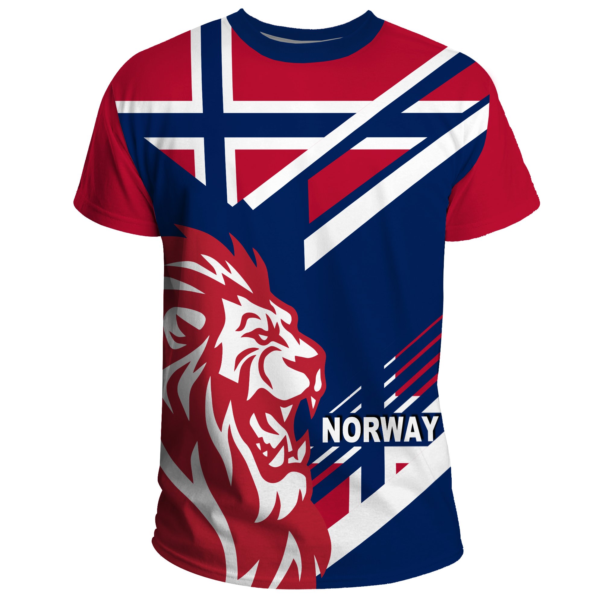 1stTheWorld T-Shirt – Norway Lion Flag Special Edition A30