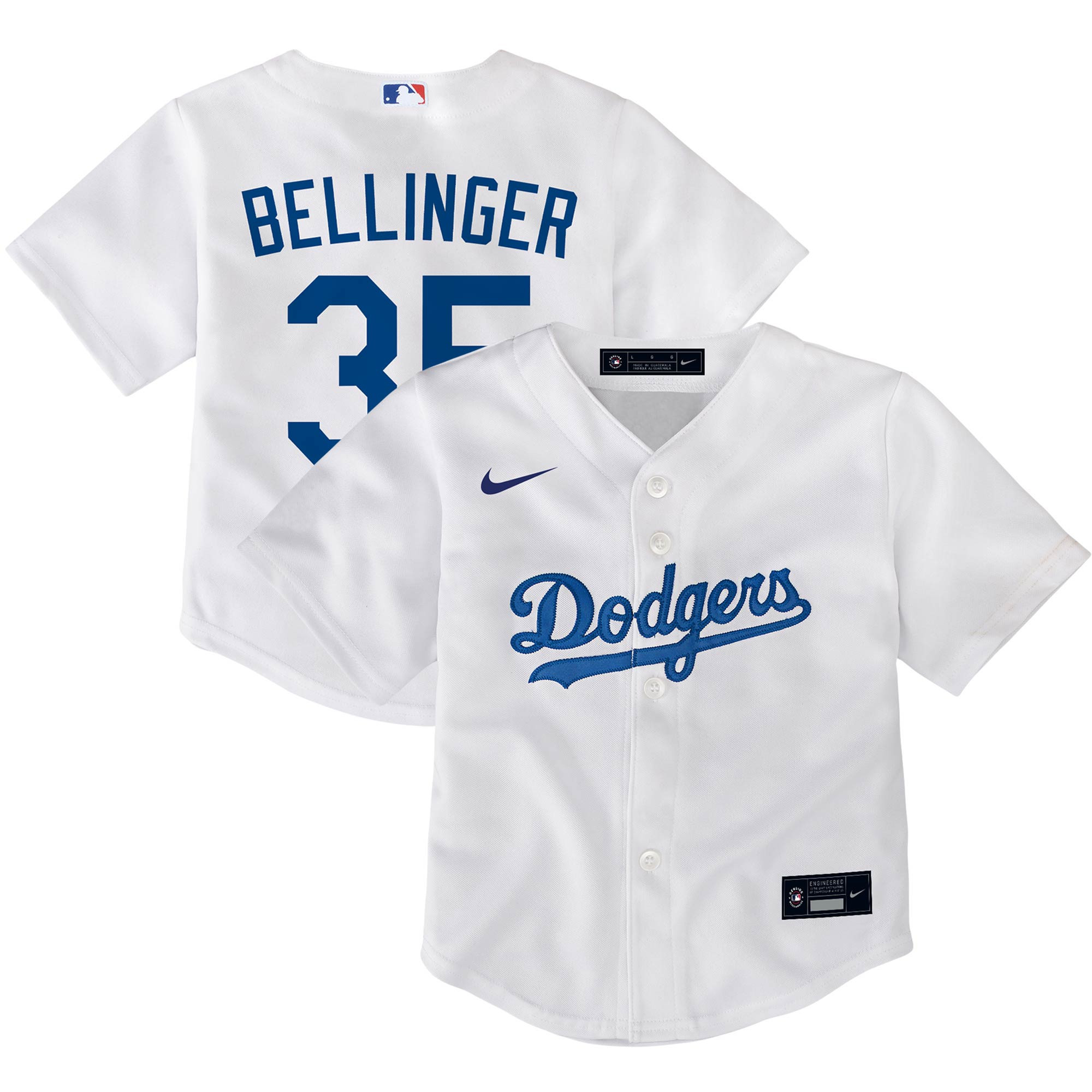 Cody Bellinger Los Angeles Dodgers Toddler Home Replica Player Jersey White MLB