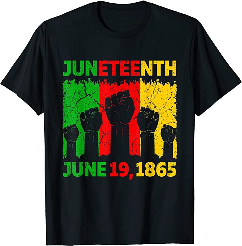 Queen Melanin Juneteenth Black History Since 1865 Women Men T-Shirt