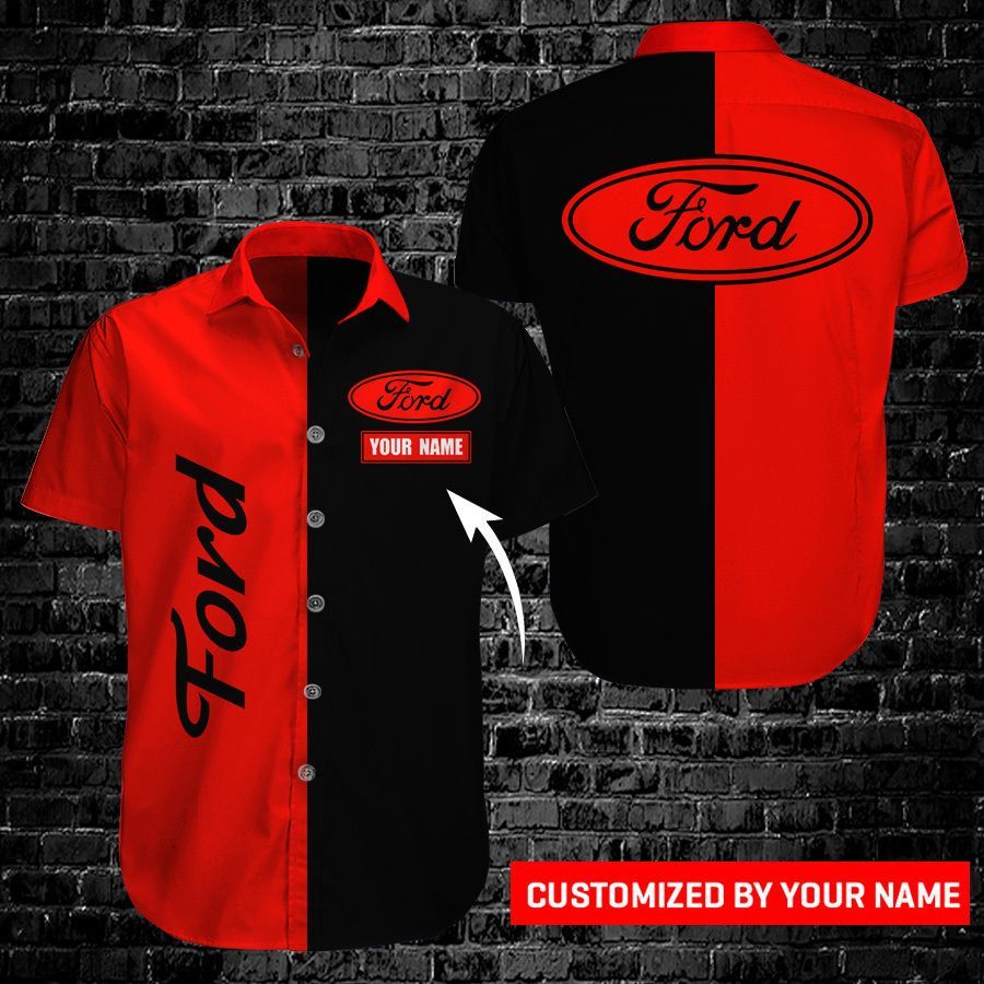 Copy Ford Button Shirt 3D ALL OVER CUSTOMIZED LLH260620H247