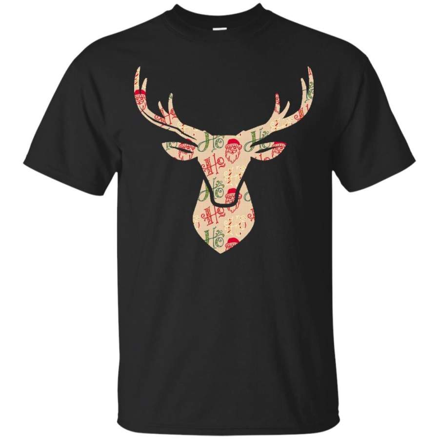 CHRISTMAS – Reindeer Ho Ho Ho T Shirt & Hoodie