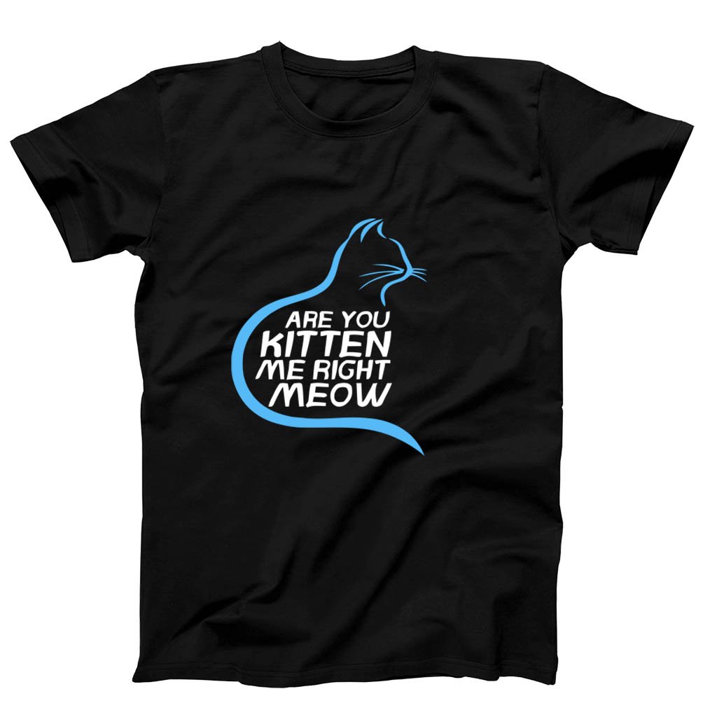 Are You Kitten Me Right Meow Hiden Men’s T-Shirt Tee