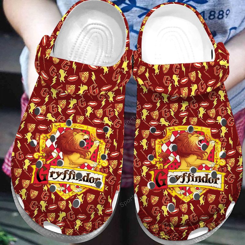 Amazing Grffindor House Hp Clog Shoes