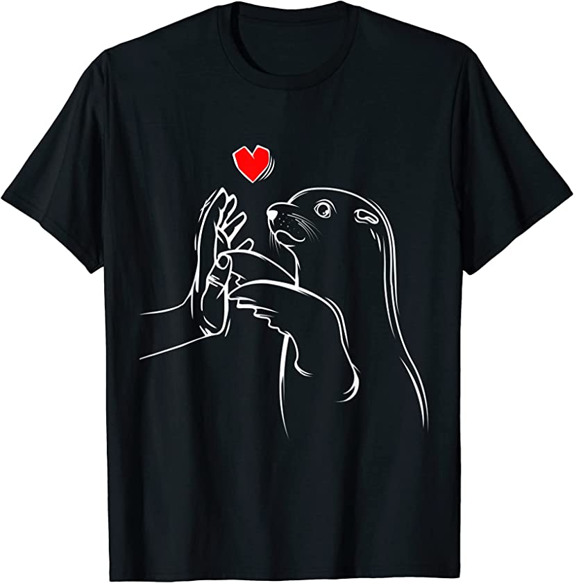 Seal Lover Sea Lion Seals Girls Boys Women T-Shirt