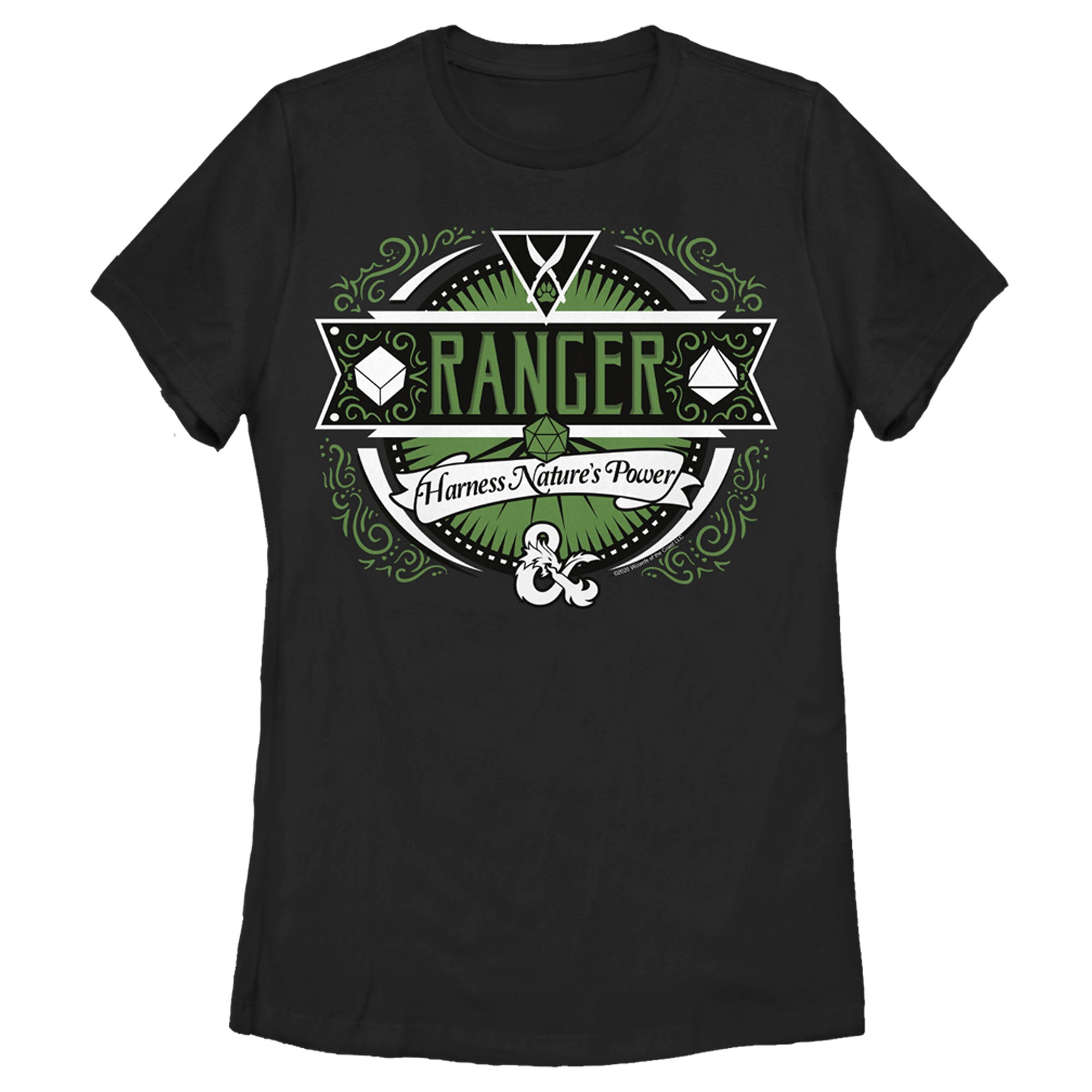 Women’S Dungeons & Dragons Ranger Harness Nature’S Power T-Shirt