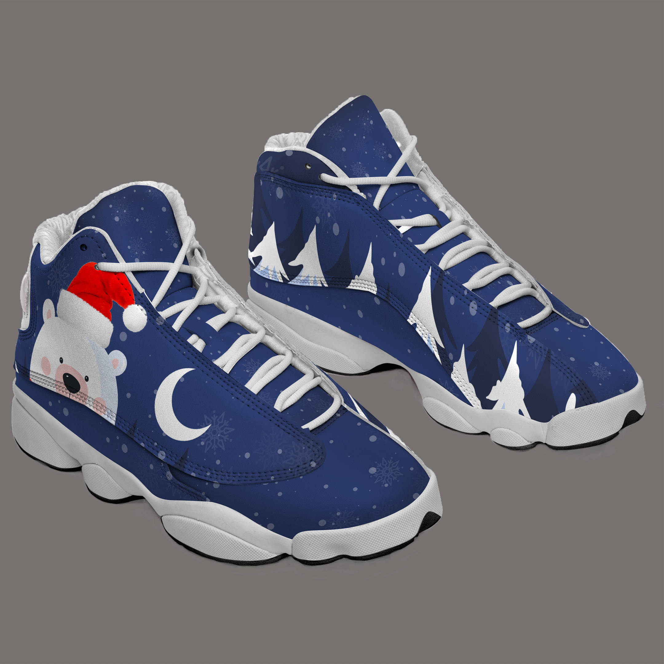 MERRY CHRISTMAS BEAR-JORDAN 13 SHOES