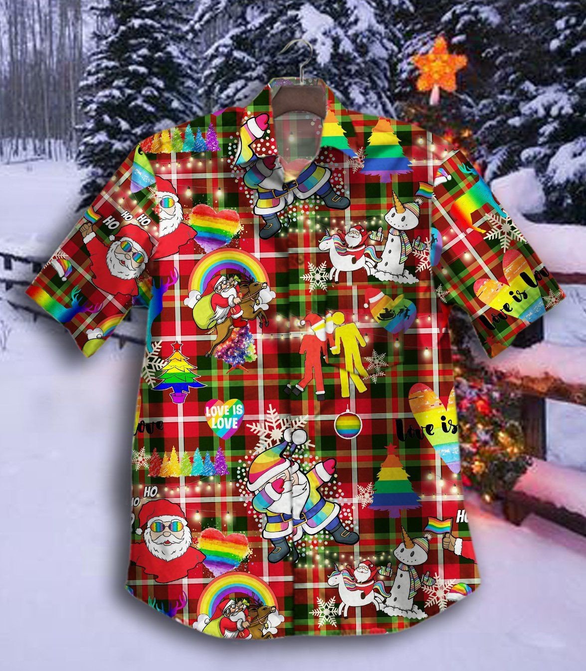 Felacia Hot Lgbt Christmas Gt Vintage Hawaii Shirt Ha3283