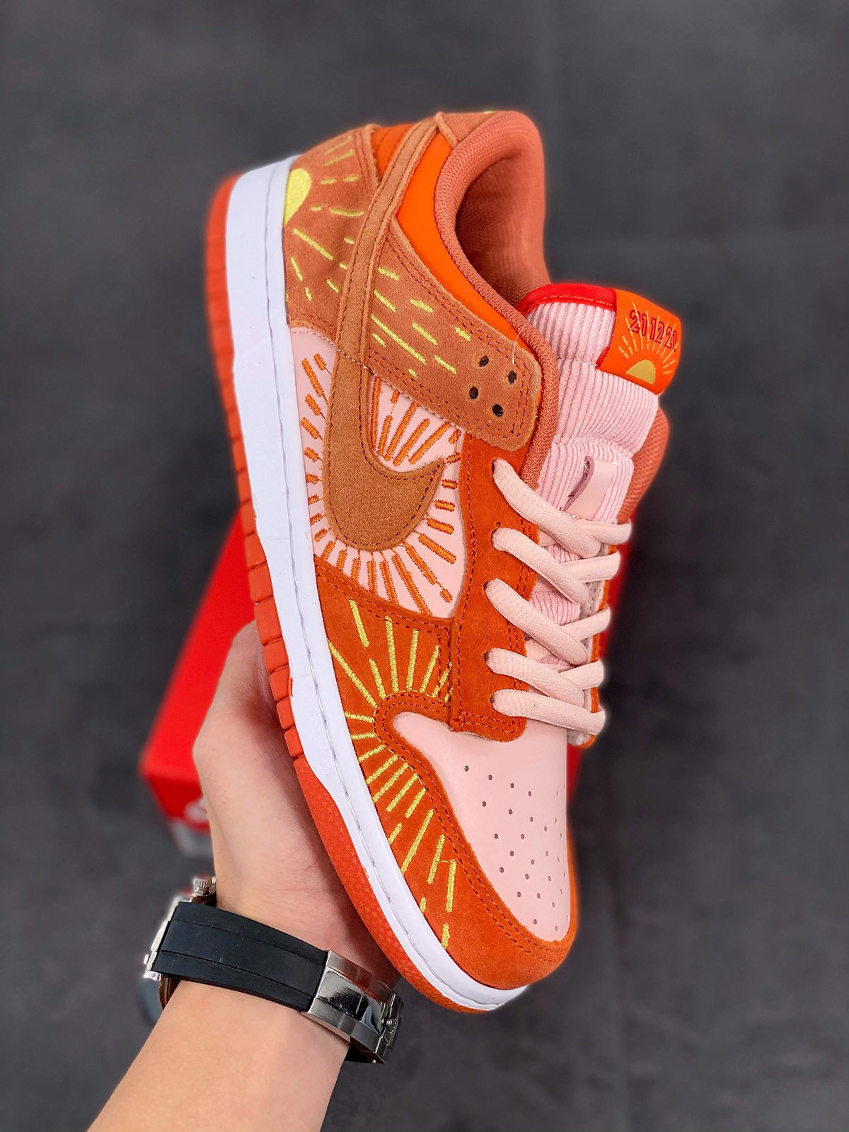 Nike Dunk Low NH Winter Solstice Team OrangeCrimson Bliss 5339291