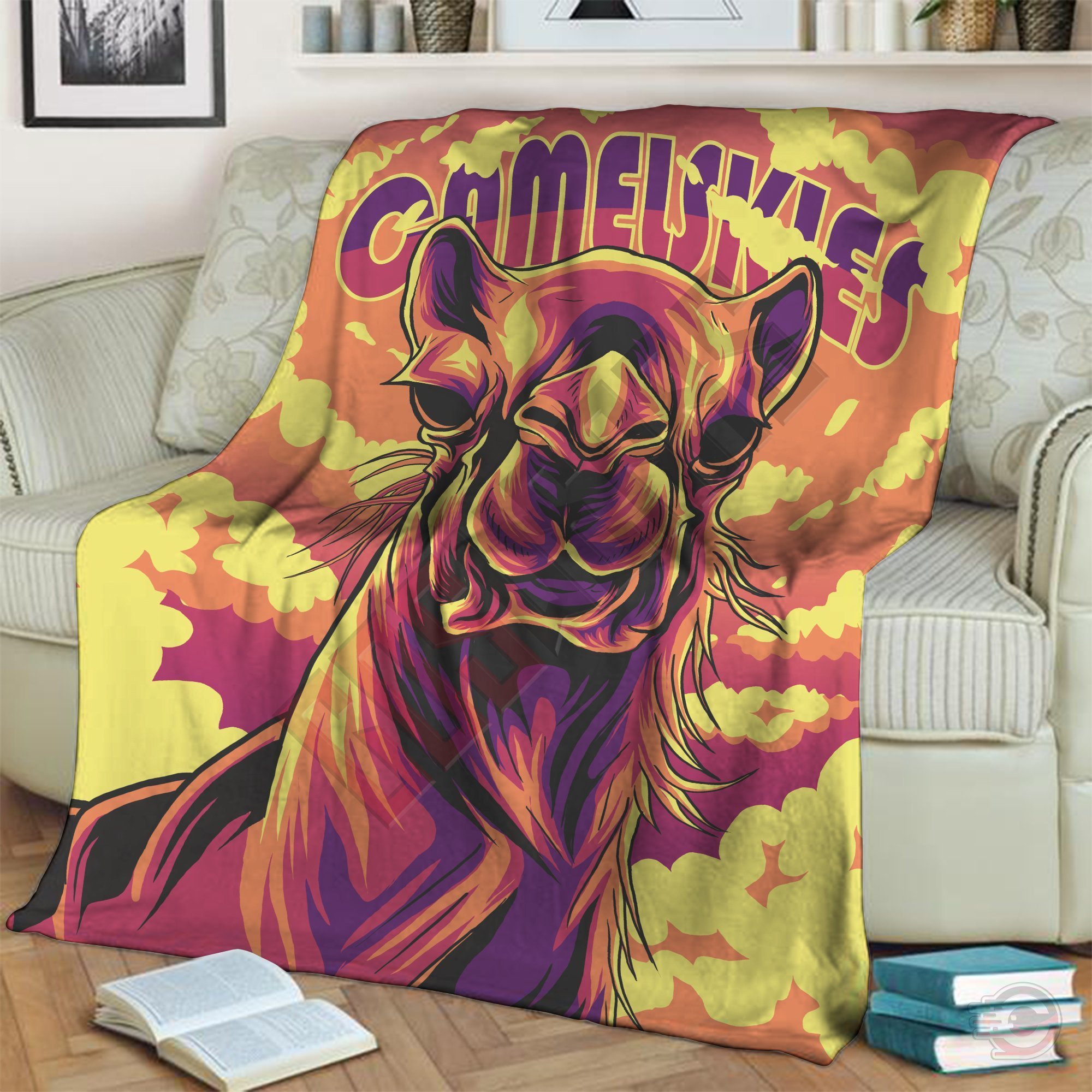 General Camel Skies Blanket