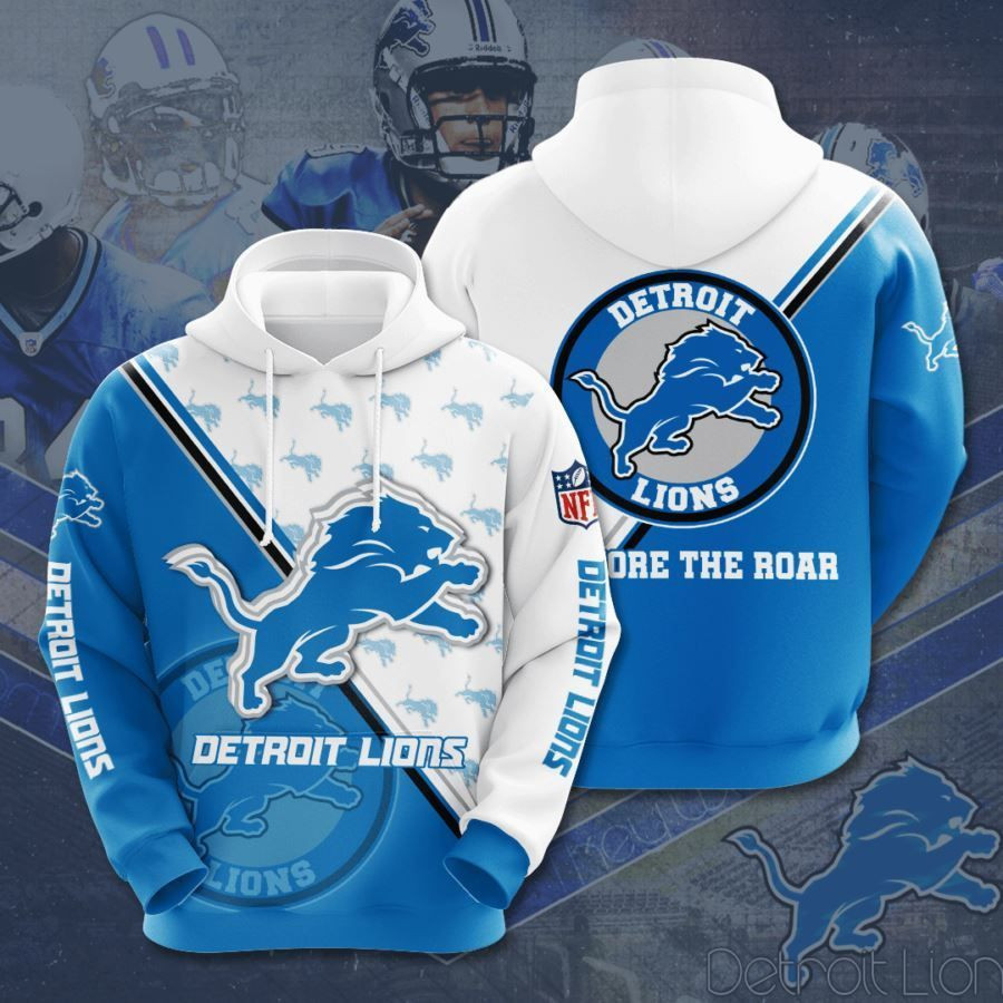 Detroit Lions Fans 3D All Over Designed Hoodie Gifts For Detroit Lions Fans Detroit Lions Lovers