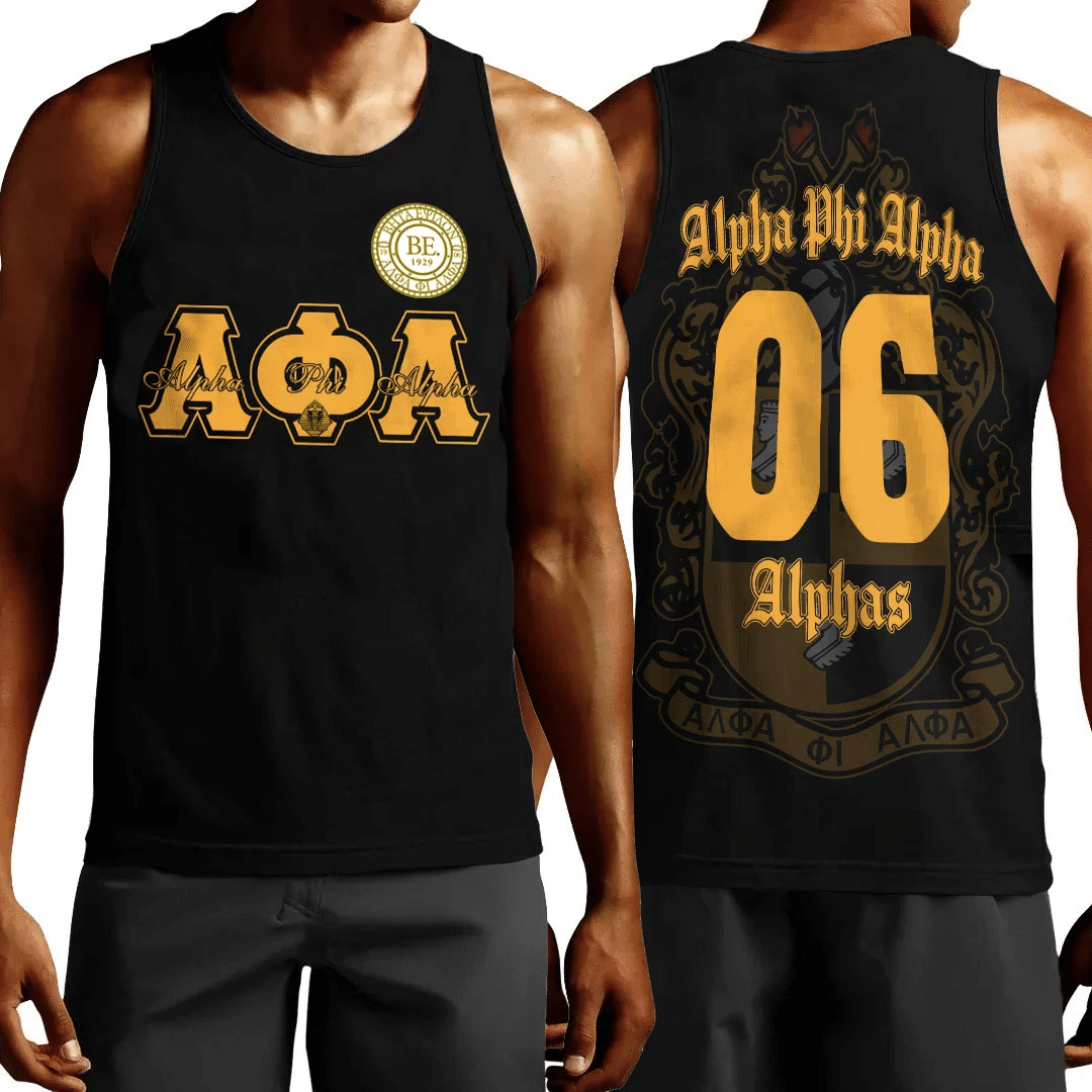 Africa Zone Tank Top – Alpha Phi Alpha – The Beta Epsilon Chapter Tank Top A7