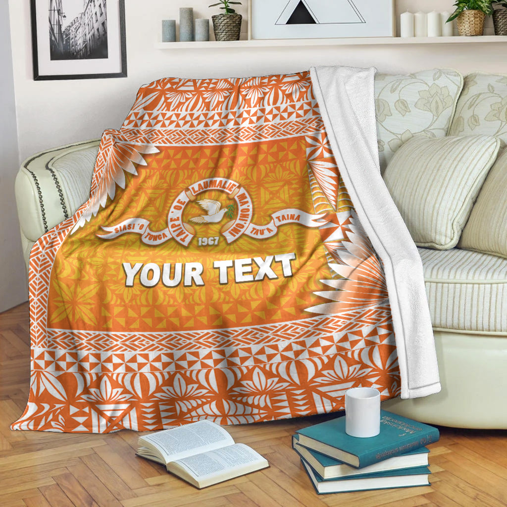 (Custom Personalised) Tonga Tailulu College Premium Blanket Simplified Version Lt8