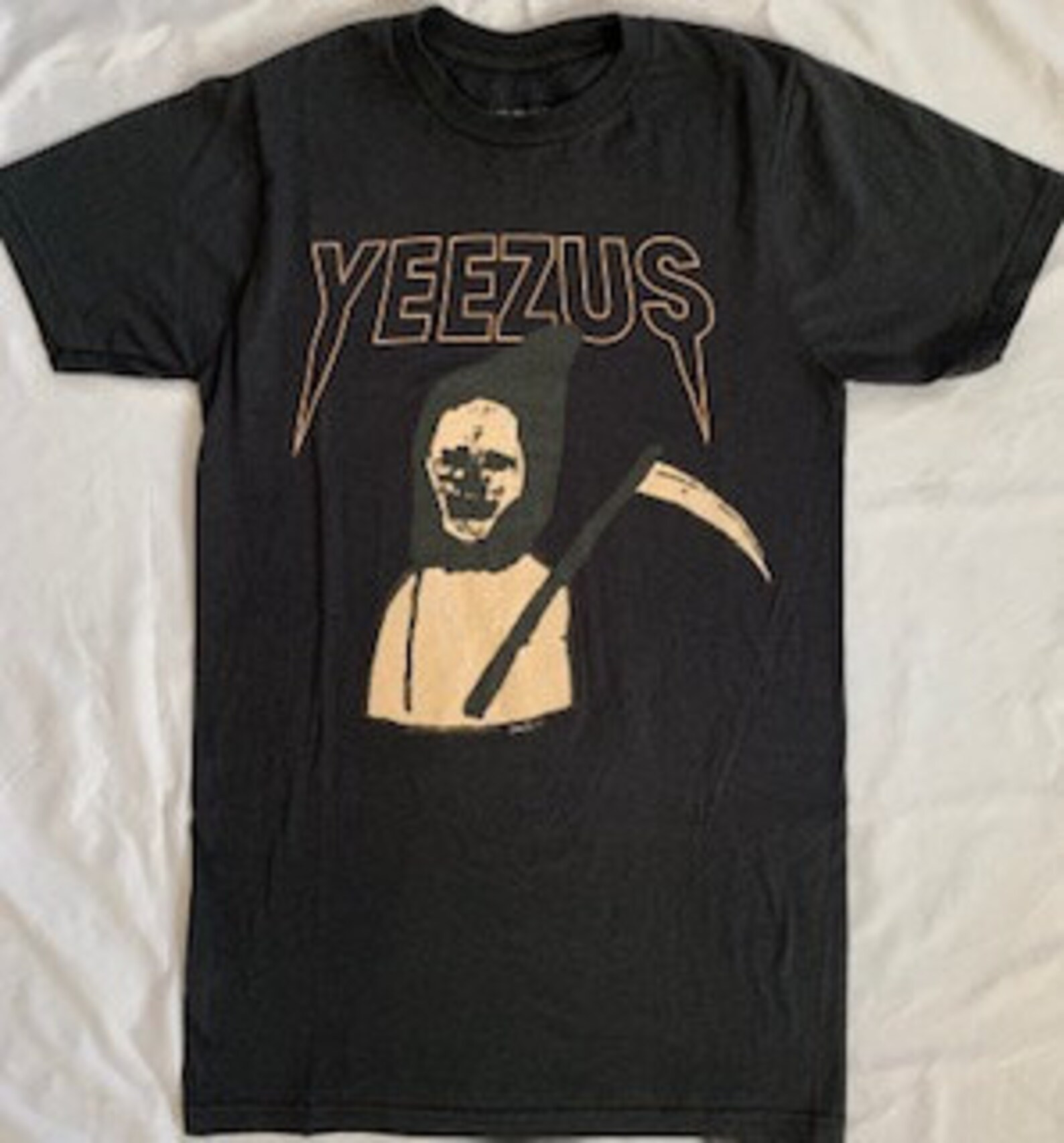 Vintage Wes Lang Kanye West Yeezus Grim Reaper Shirt