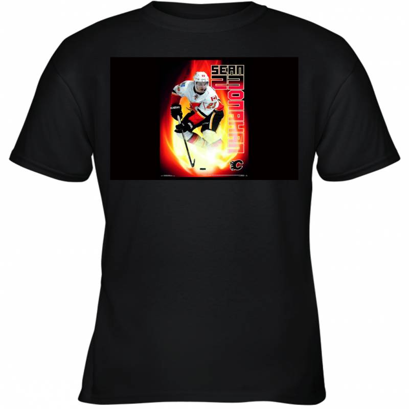 International Calgary Flames Sean Monahan Premium Wall Youth T-Shirt