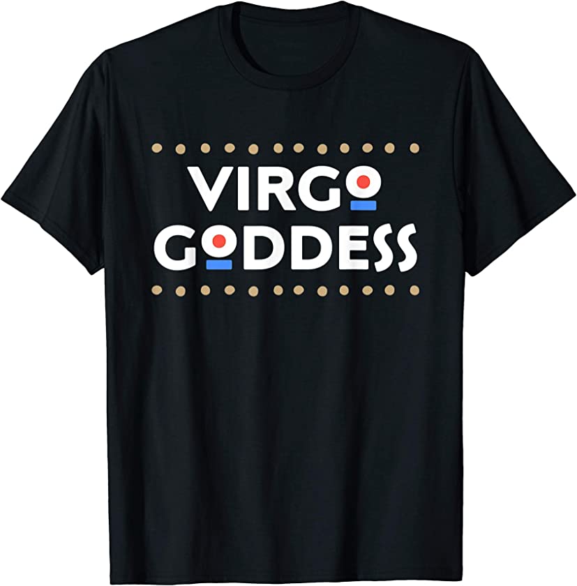 Virgo Goddess African American Pride Black Woman Melanin T-Shirt