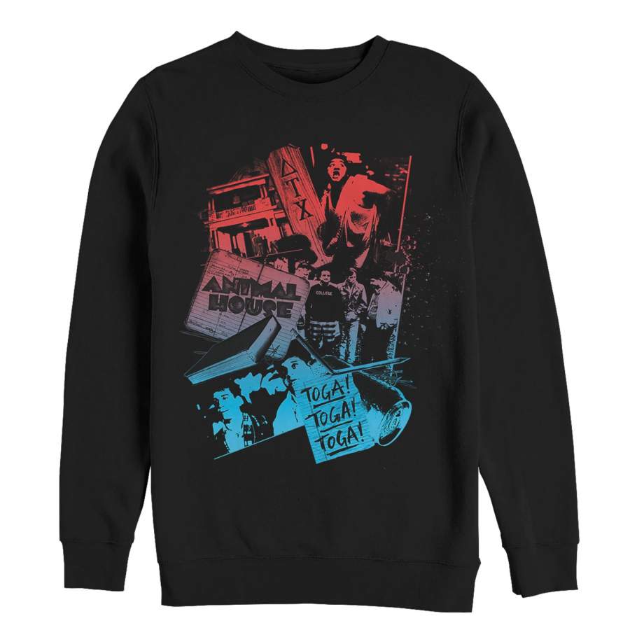 Animal House Men’s College Montage  Sweatshirt