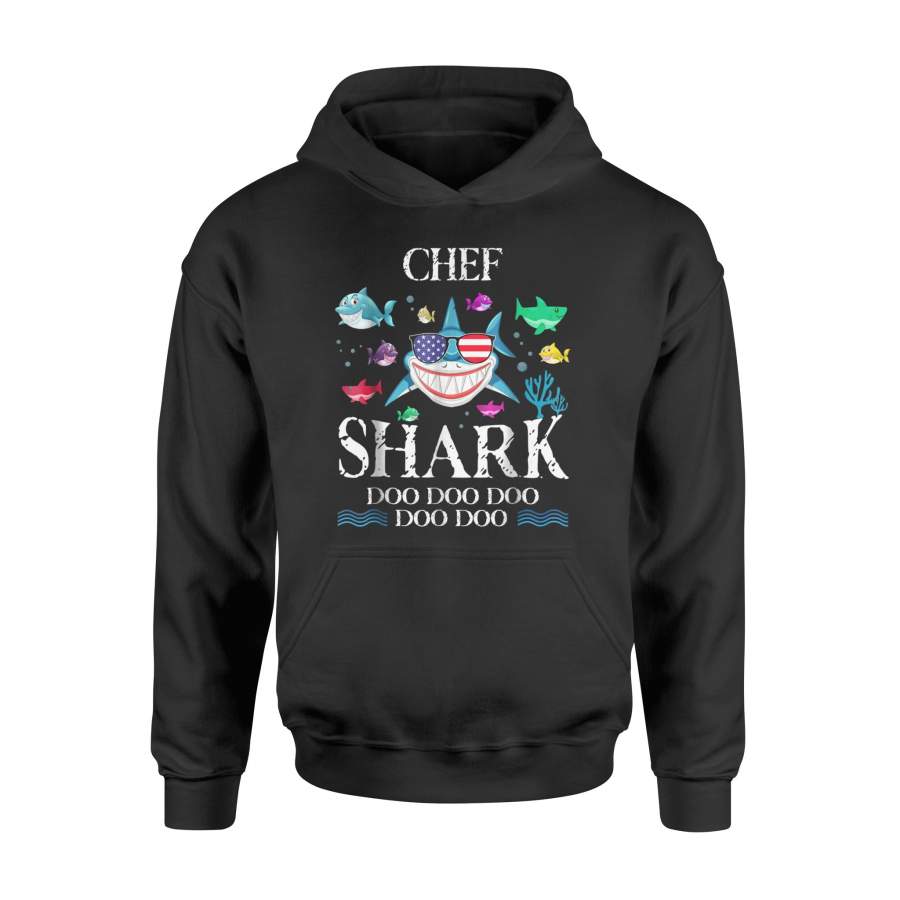 Chef Shark Doo Doo Doo Gift Hoodie