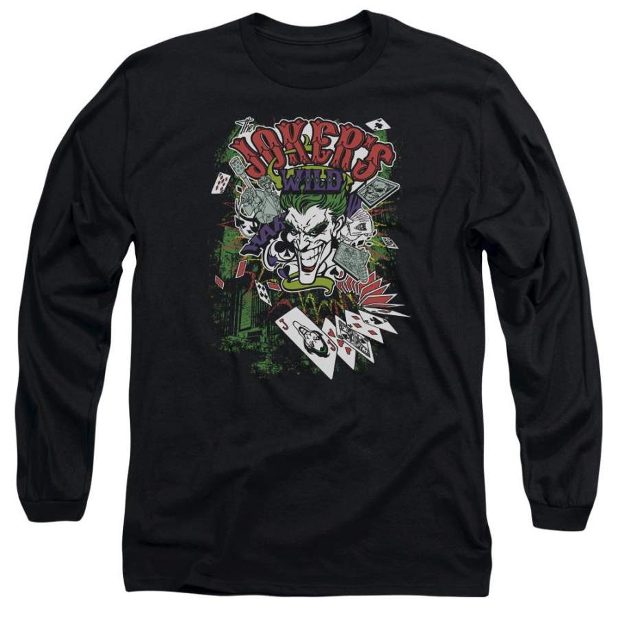 Batman – Jokers Wild Long Sleeve Adult 18/1