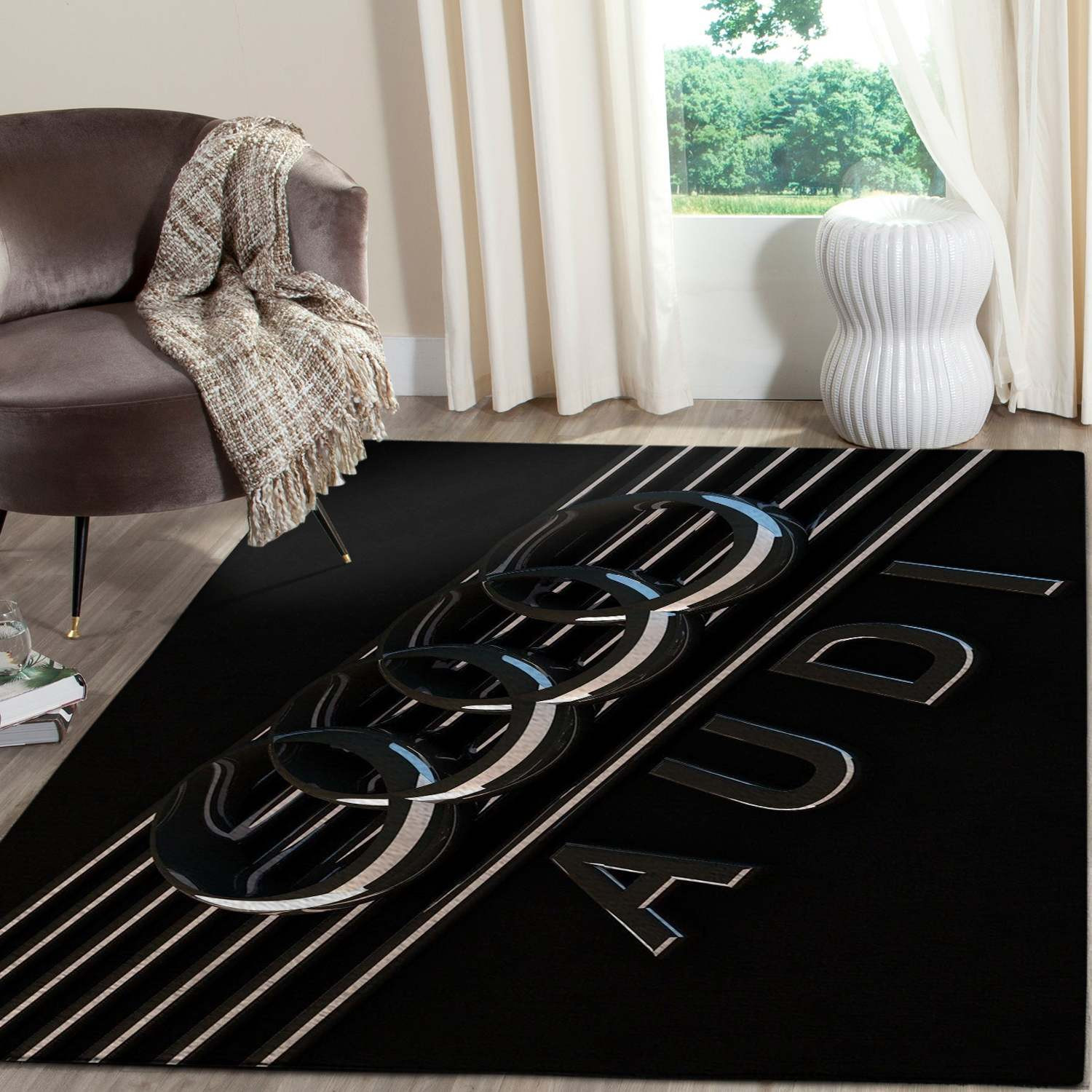 Audi Logo Supercars Area Rugs Living Room Carpet 4