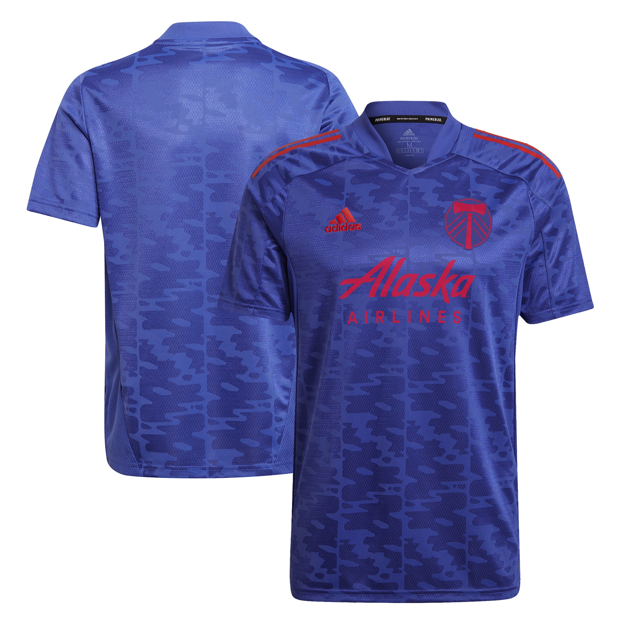 Portland Timbers 2022 Primeblue Replica Jersey – Blue