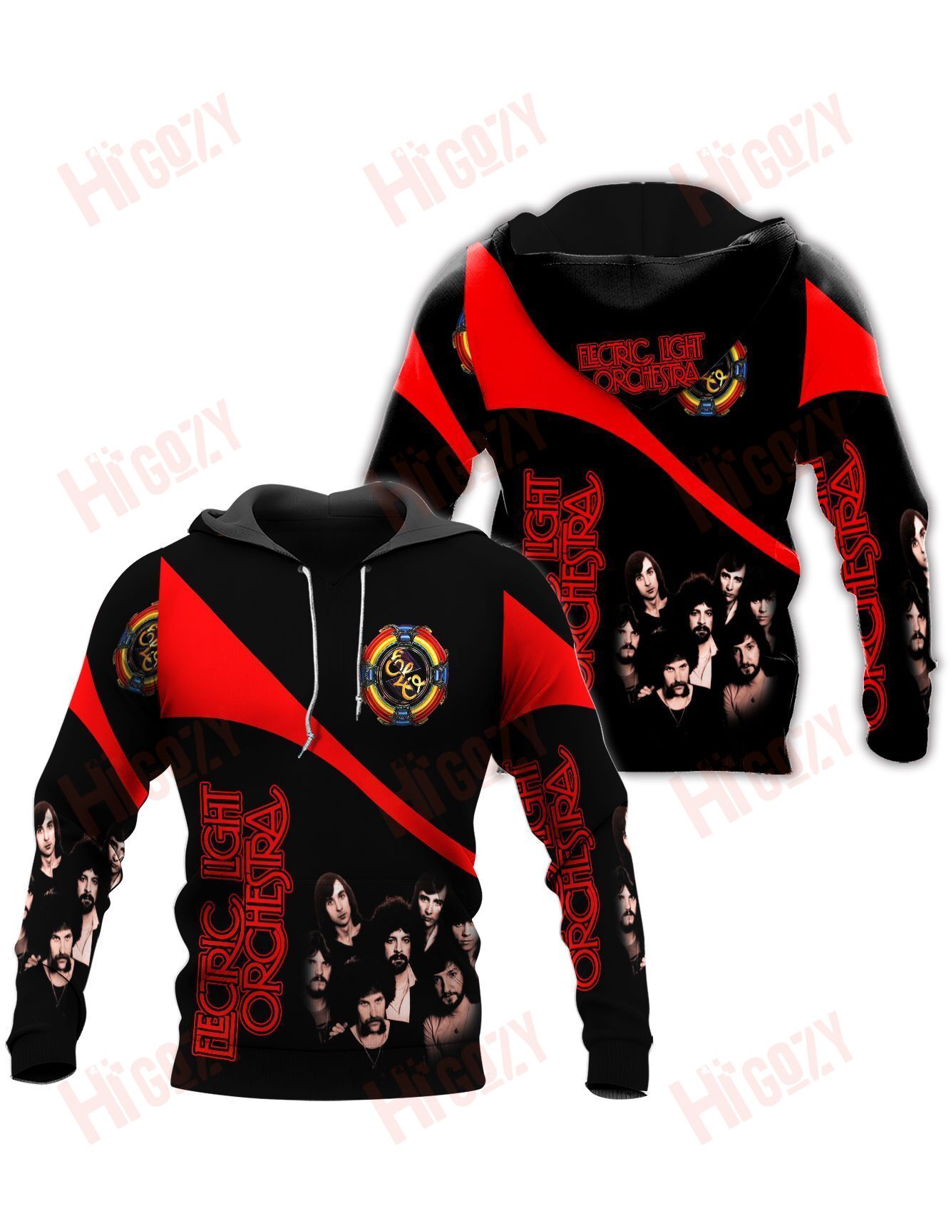 Baeelly™ Electric Light Orchestra Hoodie 3D All Over Printed Clothes – Mt749