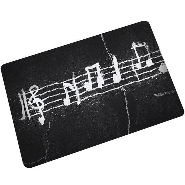 3D Music Notes Doormat