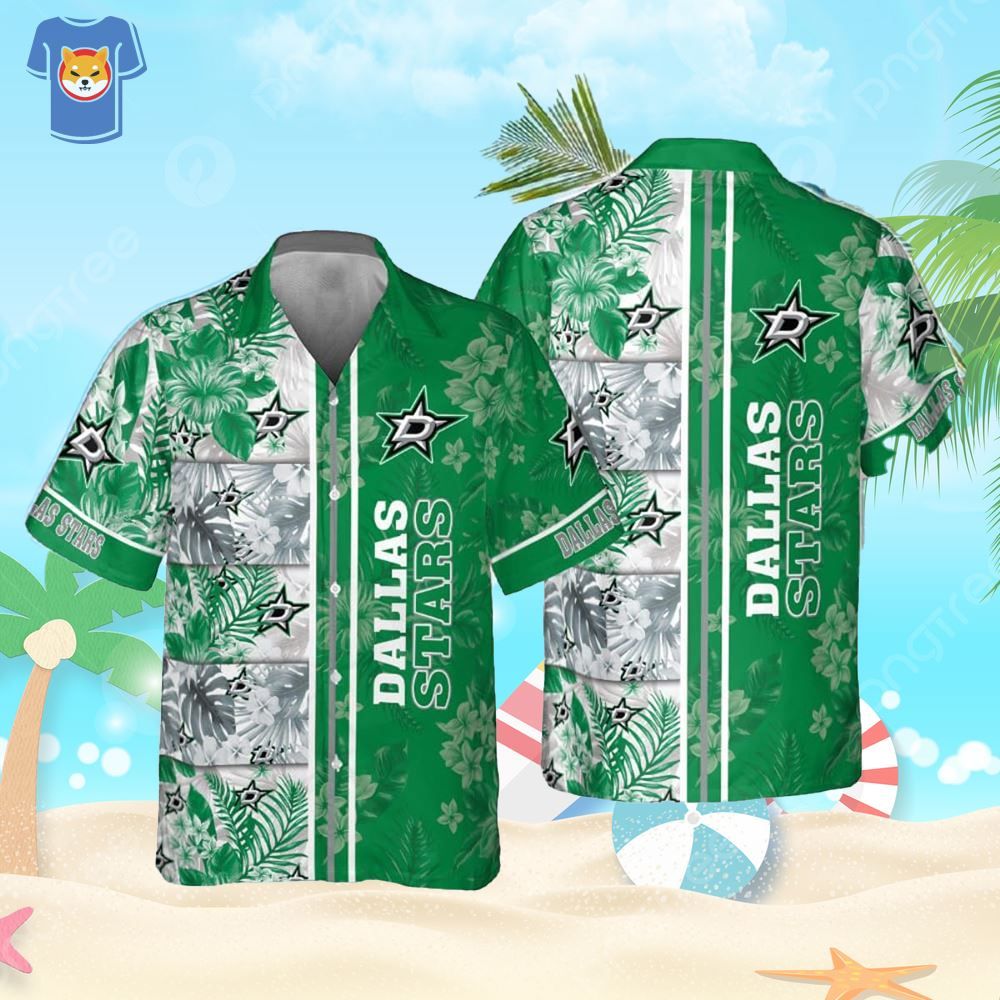 Dallas Stars National Hockey League Hawaiian Shirt