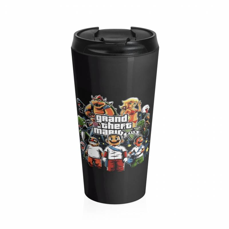 Super Mario Collab GTA Dope Stainless Steel Travel Mug