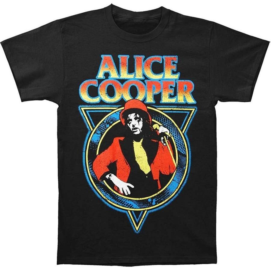 Alice Cooper Snake Skin Men’S Black T-Shirt Men Short Sleeve T-Shirt