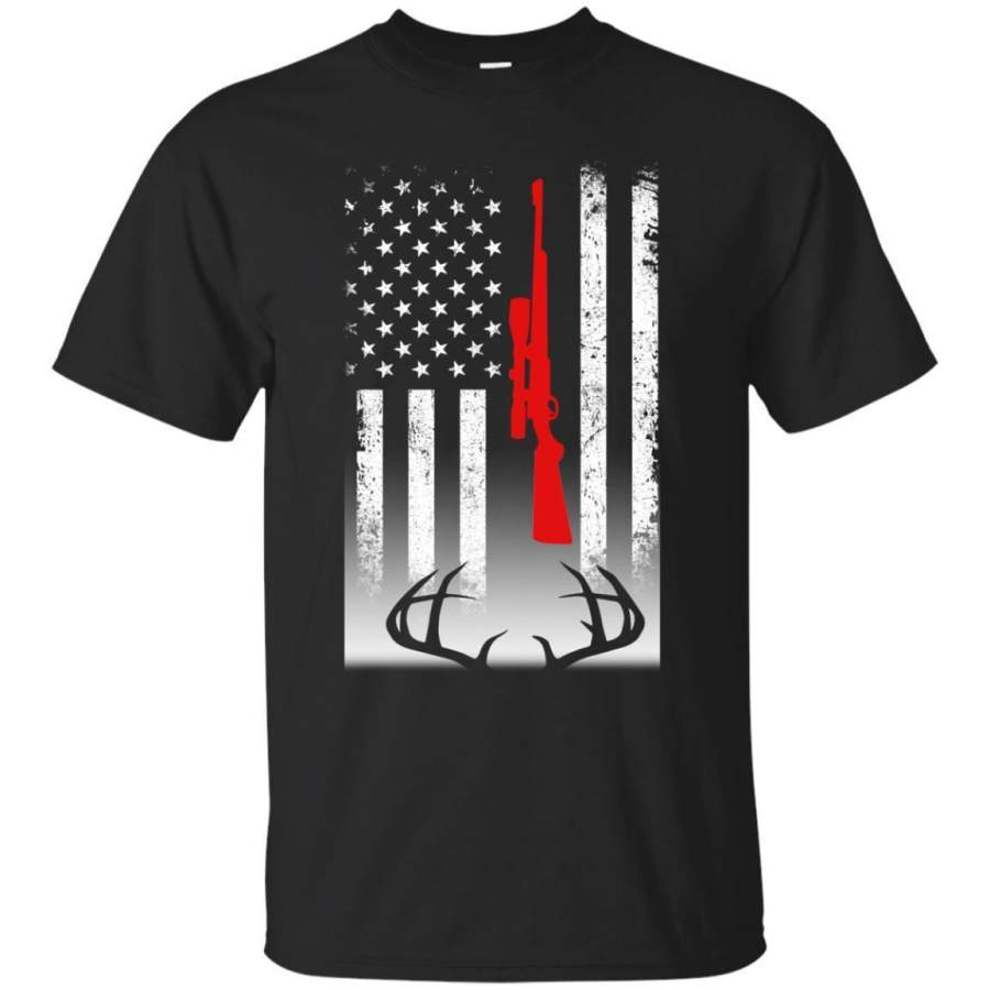 AGR American Flag Deer Hunting T-Shirt