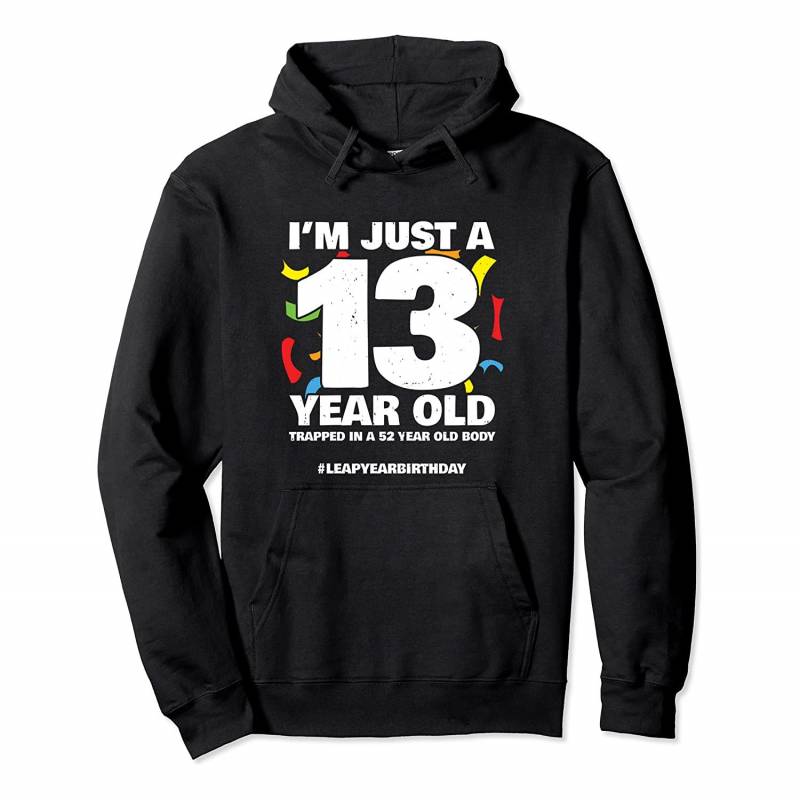 52 Year Old Birthday – Leap Year – 2020 Leap Day Birthday Pullover Hoodie