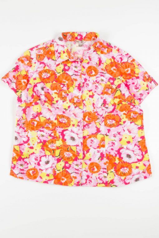 Floral Pink Unique Design Hawaii Shirt Ha47189