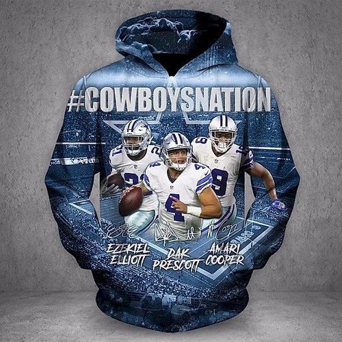 Dallas Cowboys 67 Unisex 3D Hoodie Gift For Fans