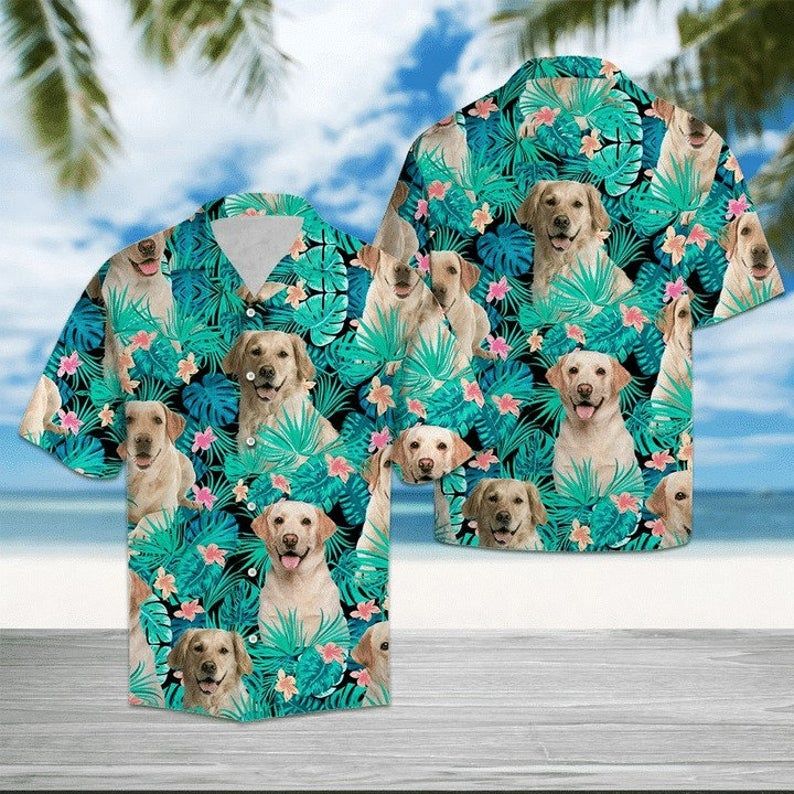 Labrador Retriever Multicolor Unique Design Hawaii Shirt Ha6154