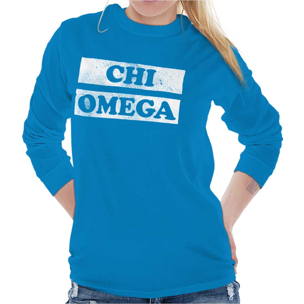 Chi Omega Sister Long Sleeve Tee