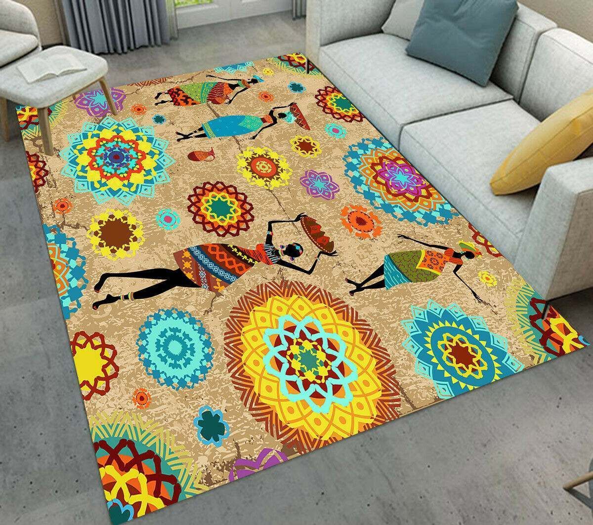 African Women Vintage CLM190902M Rug