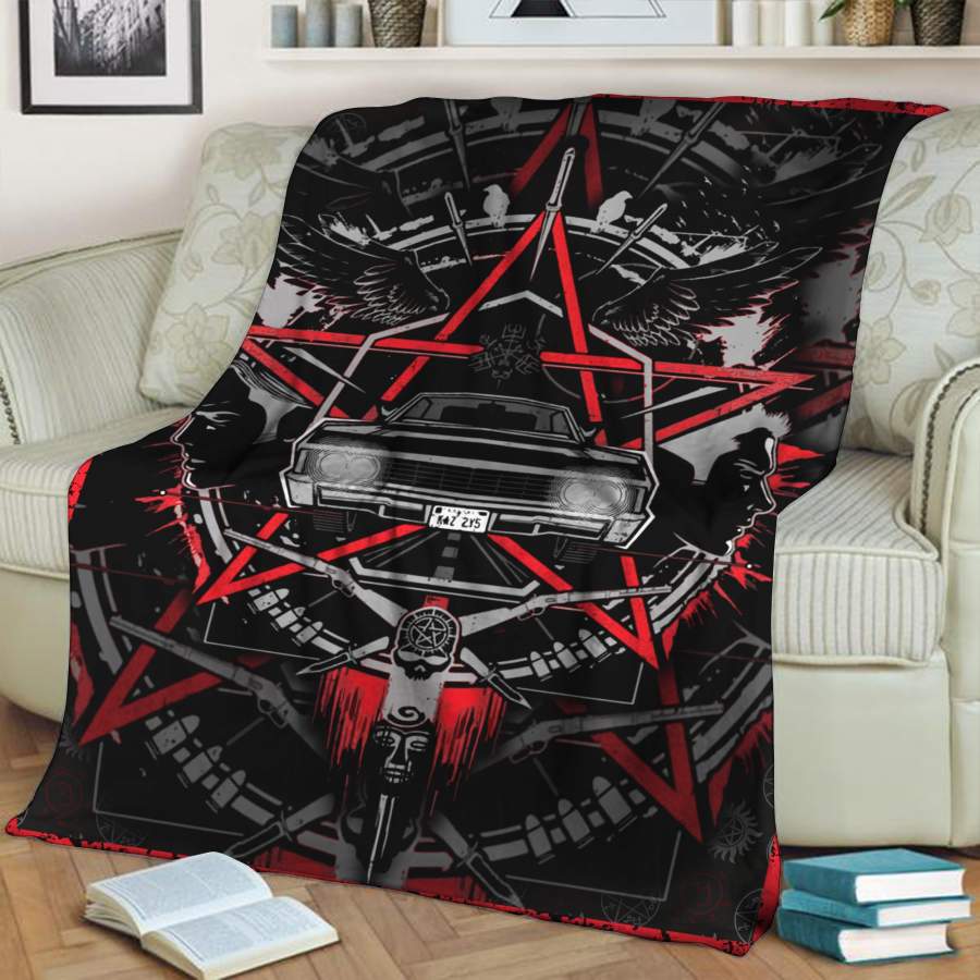 Supernatural 3D Throw Blanket