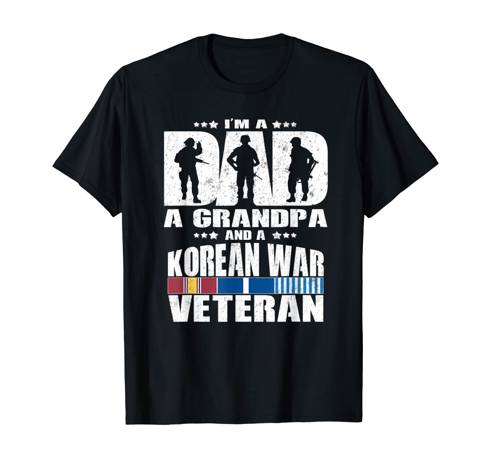 A Dad A Grandpa And A Korean War Veteran Shirt – Father Gift