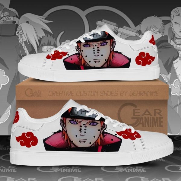 Akatsuki Nagato Pain Naruto Anime Shoes Stan Smith Sneakers Custom For Men Women Ht