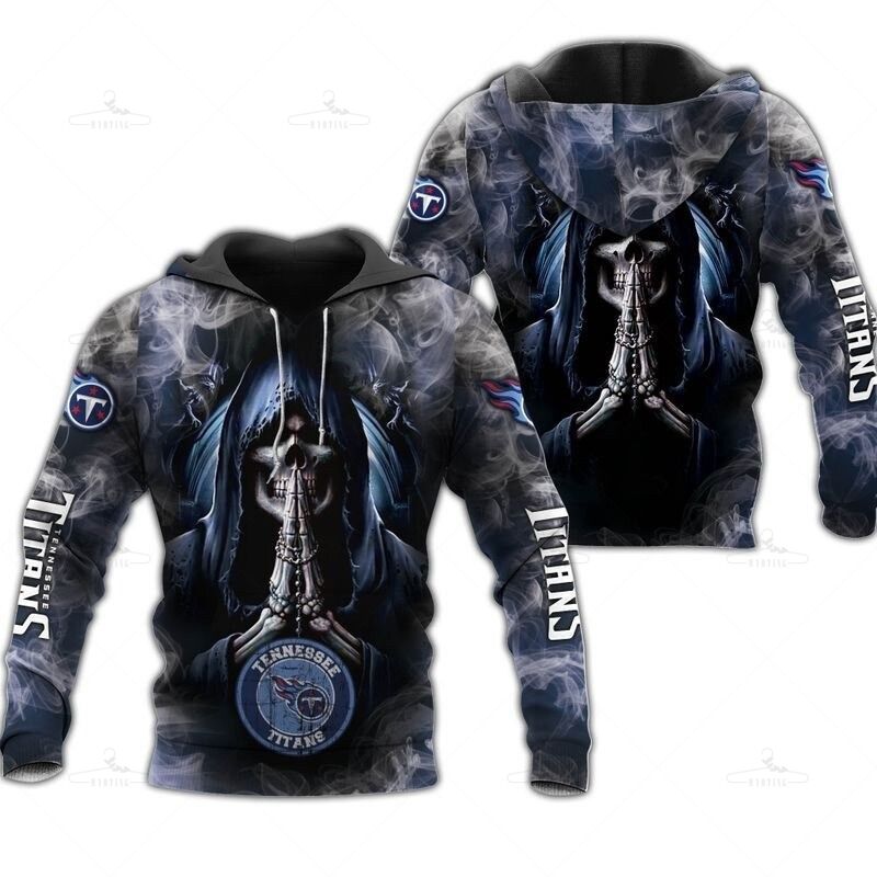 Tennessee Titans Hoodies Death Smoke Graphic Gift For Men