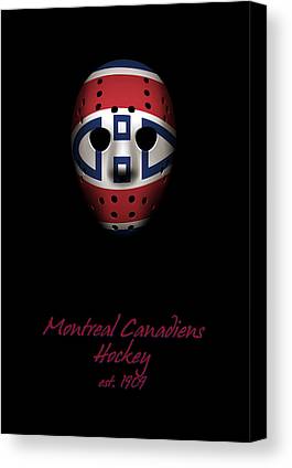 Montreal Canadiens Established Joe Hamilton Canvas Print